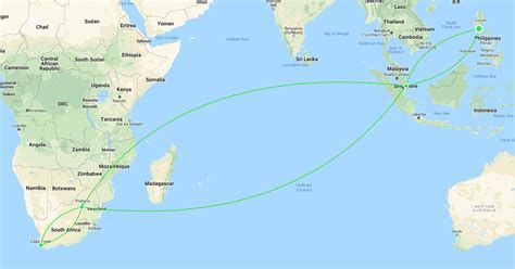 $465 Flights from Manila (MNL) to Johannesburg (JNB).